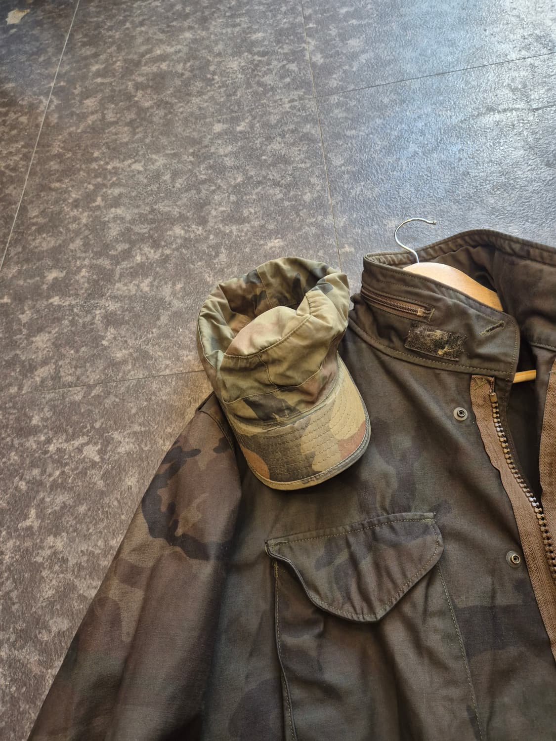 미군 M-65 필드 재킷 +바지 +모자 세트 상품이미지6