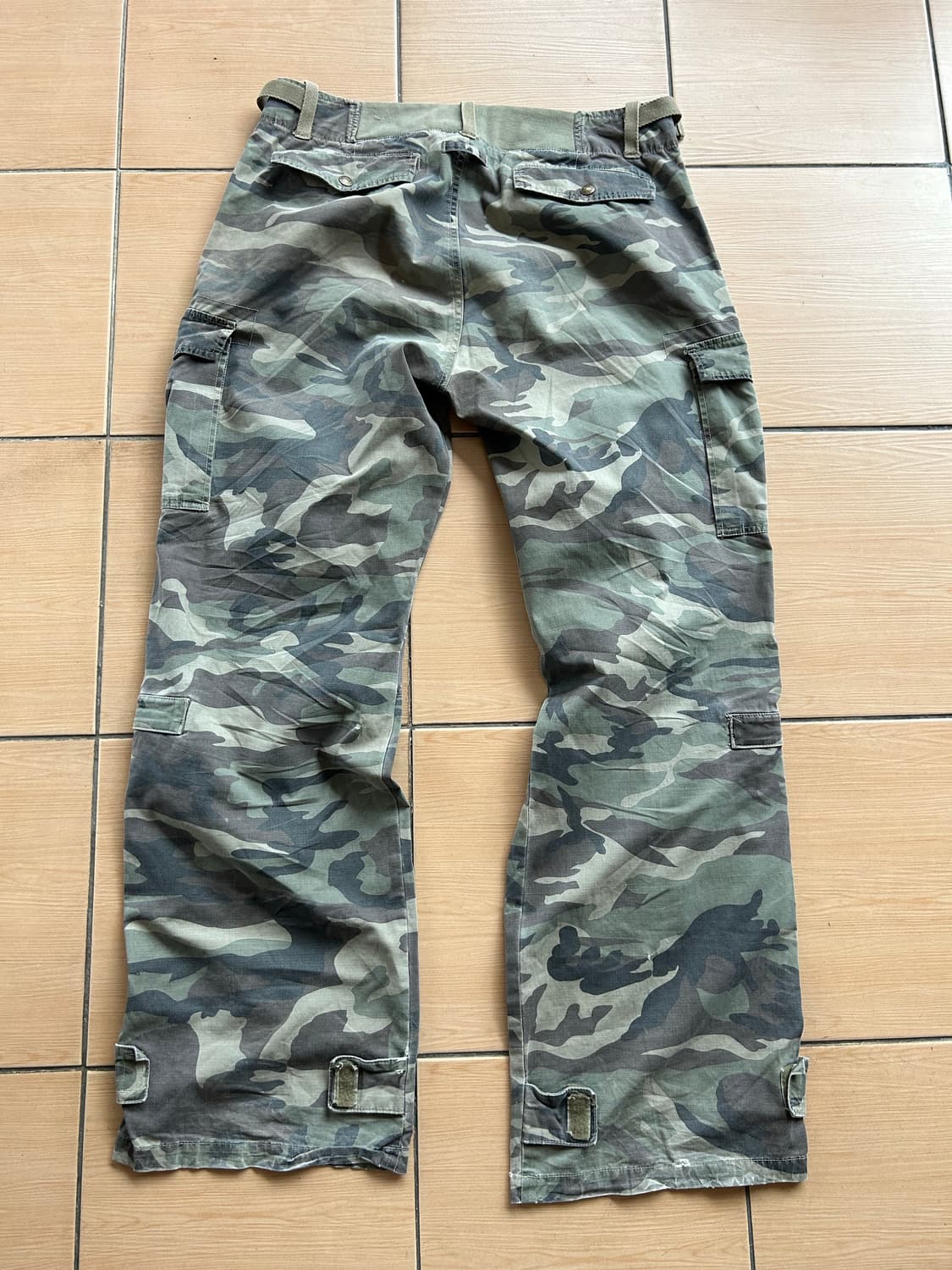 00‘s 에드윈 와이드카모 카고팬츠 34in 상품이미지5