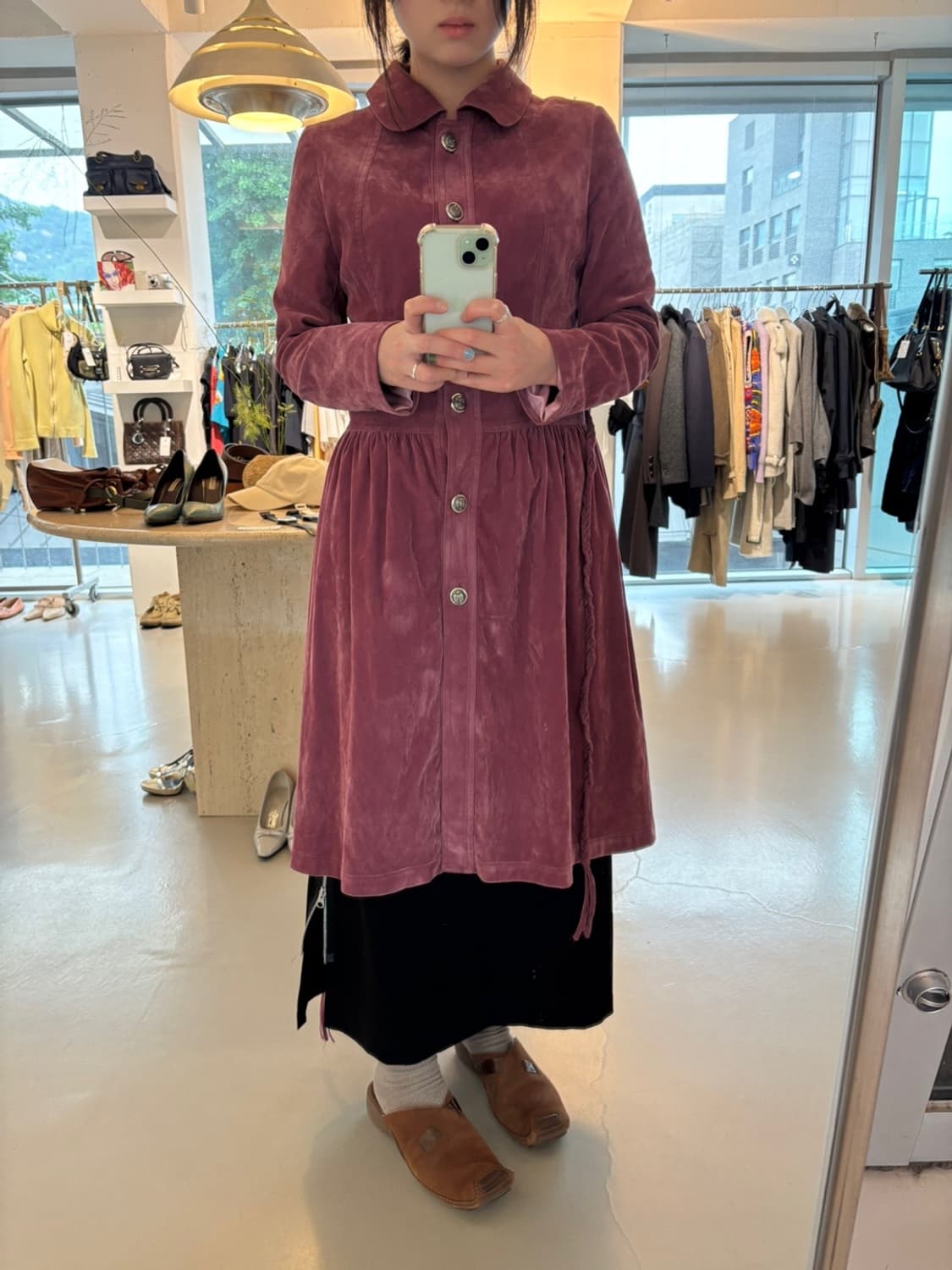 Marc Jacobs Velvet Coat Dress 상품이미지1