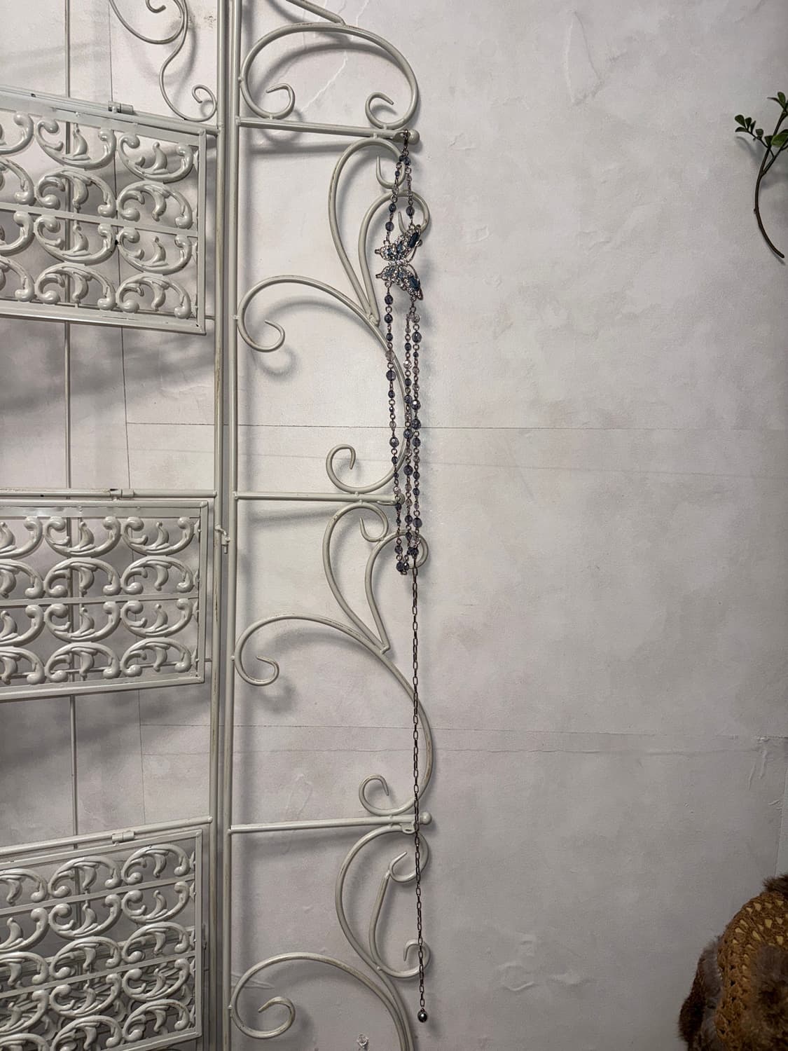 Blue fairy butterfly cubic chain belt 상품이미지5