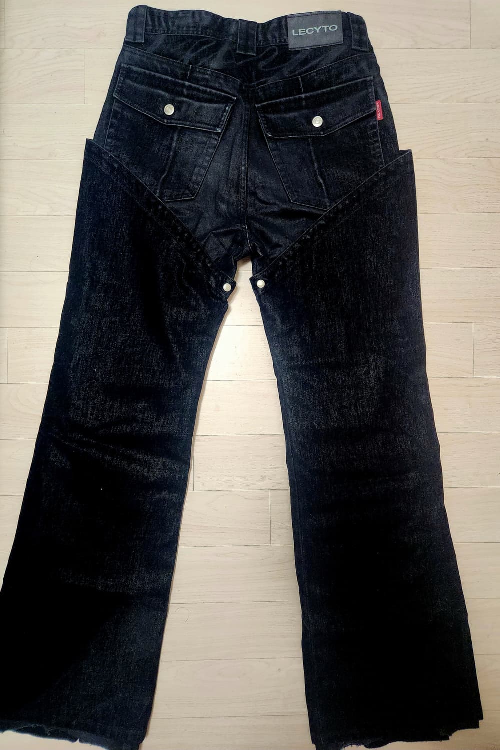 레씨토 벨벳 데님팬츠 상품이미지2