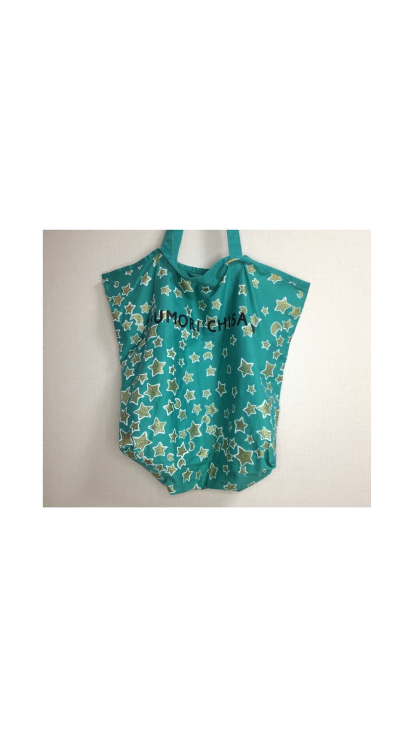 츠모리 치사토 별 무늬 빅 숄더백 상품이미지2