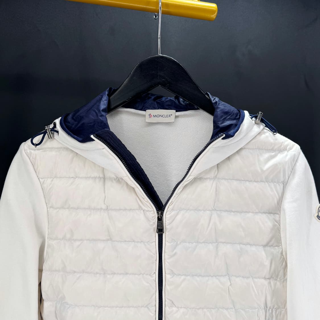 [M사이즈] 몽클레어 패딩 후드집업 자켓 화이트 상품이미지7