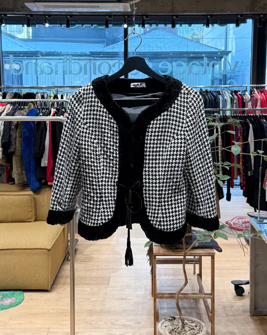 히로코 비스 블랙 하운드투스 자켓  상품이미지1