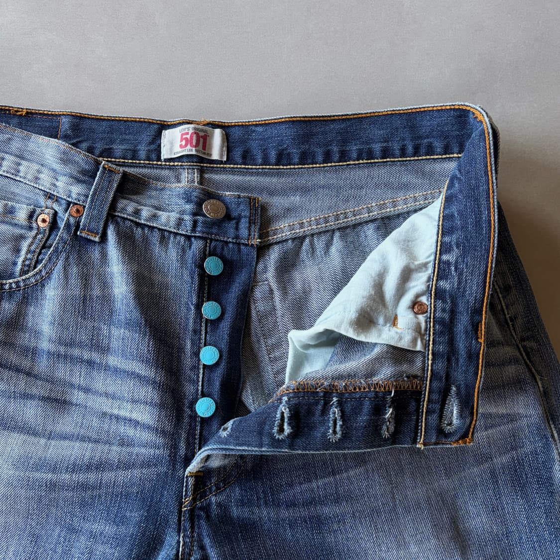 [34]리바이스 Levi's 501 JPN 00s 빈티지워싱 데님 팬츠 상품이미지4