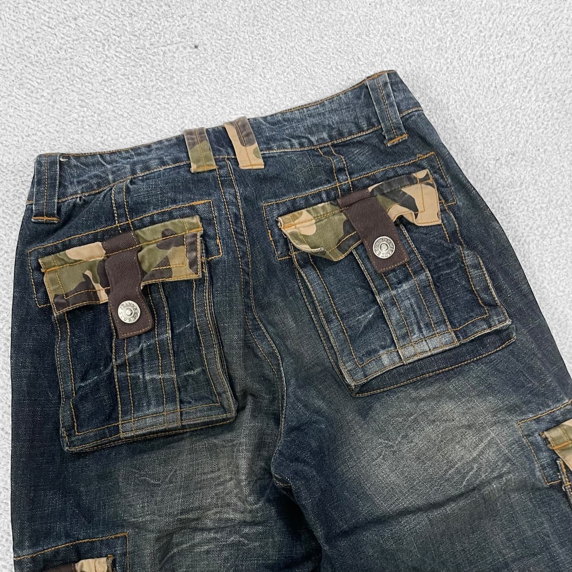 U.G.I.Z 카모 포켓 카고 데님 팬츠 상품이미지4