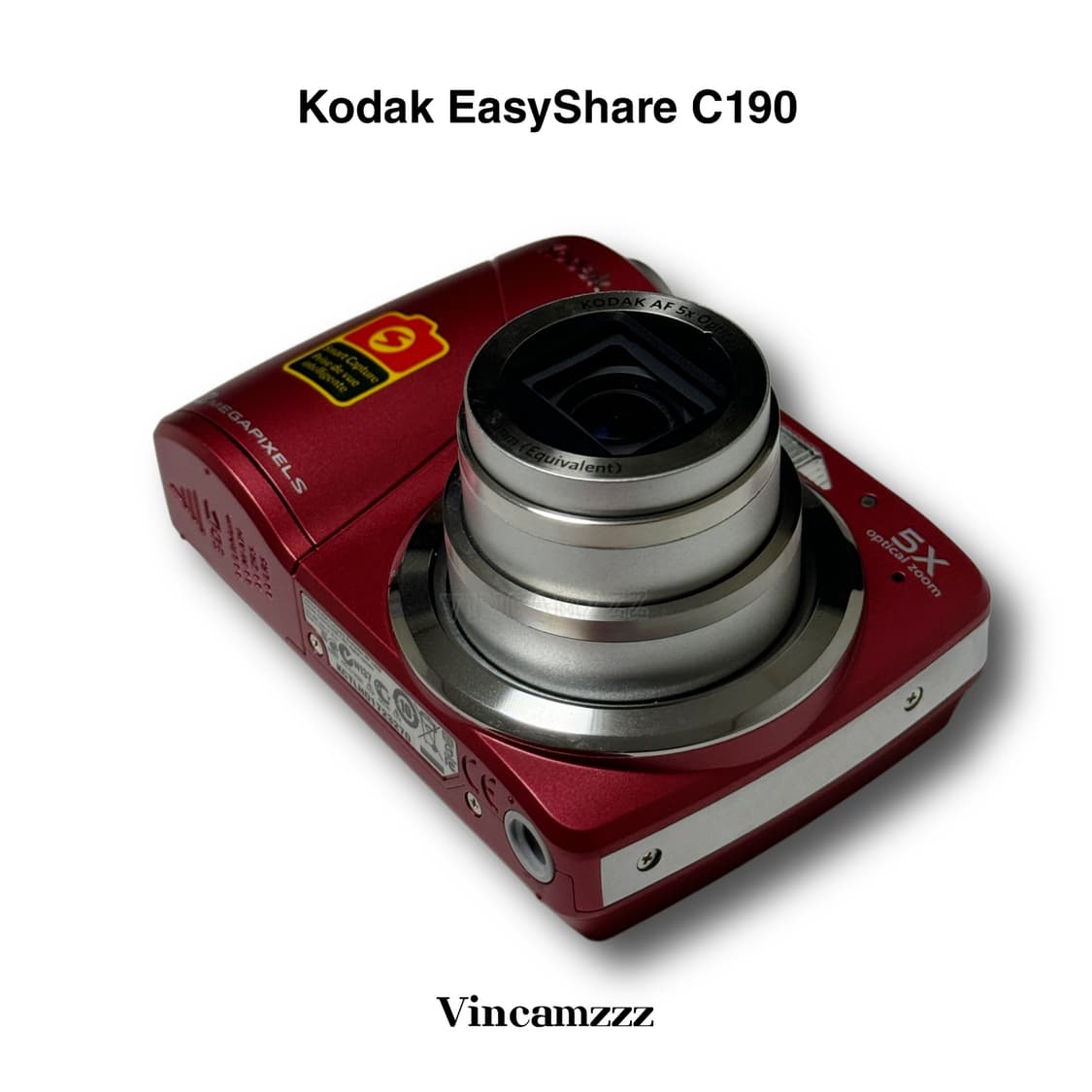 Kodak 코닥 EasyShare C190 디지털카메라 (한국어지원) 상품이미지4