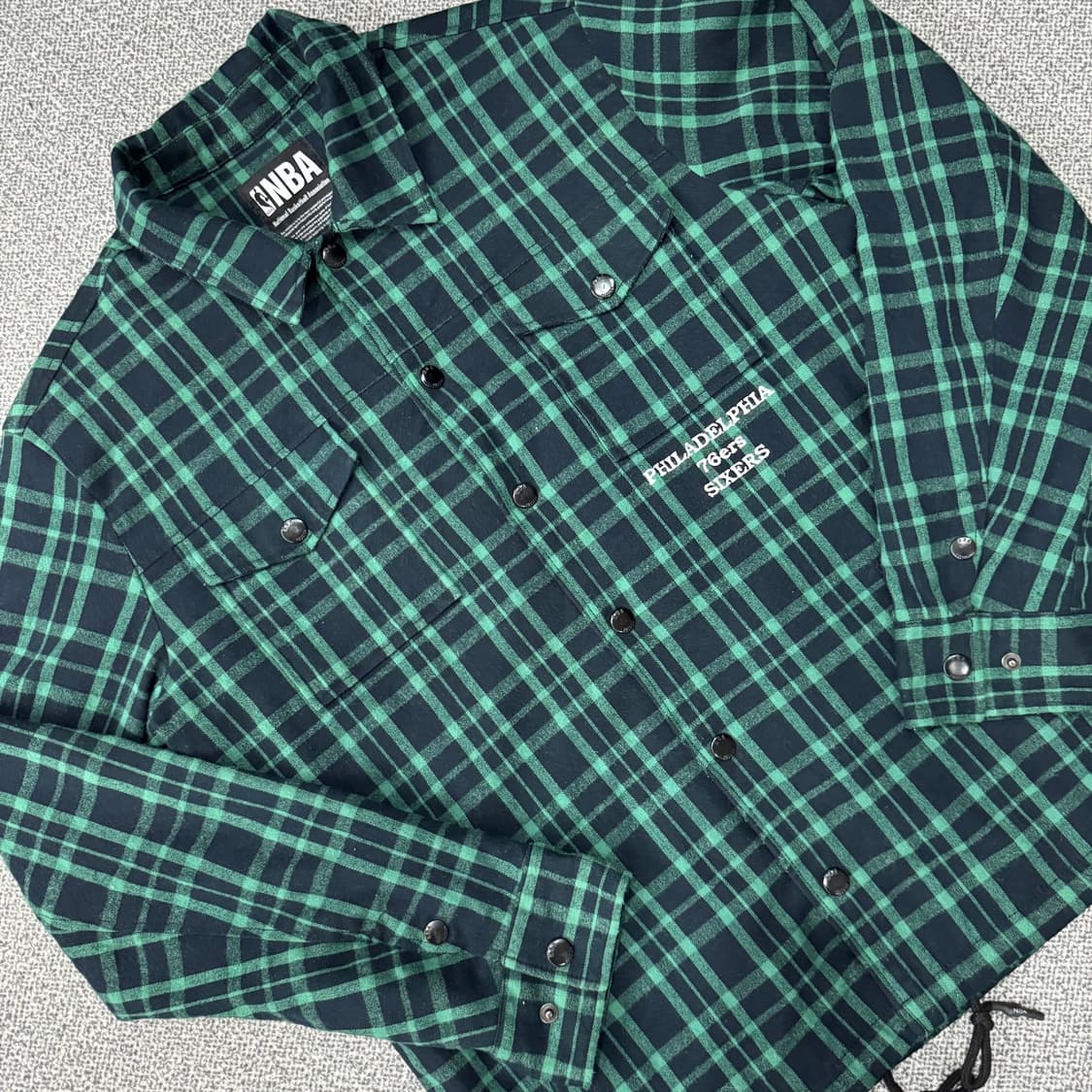 NBA 필라텔피아76 와펜플레이 셔킷점퍼 상품이미지4