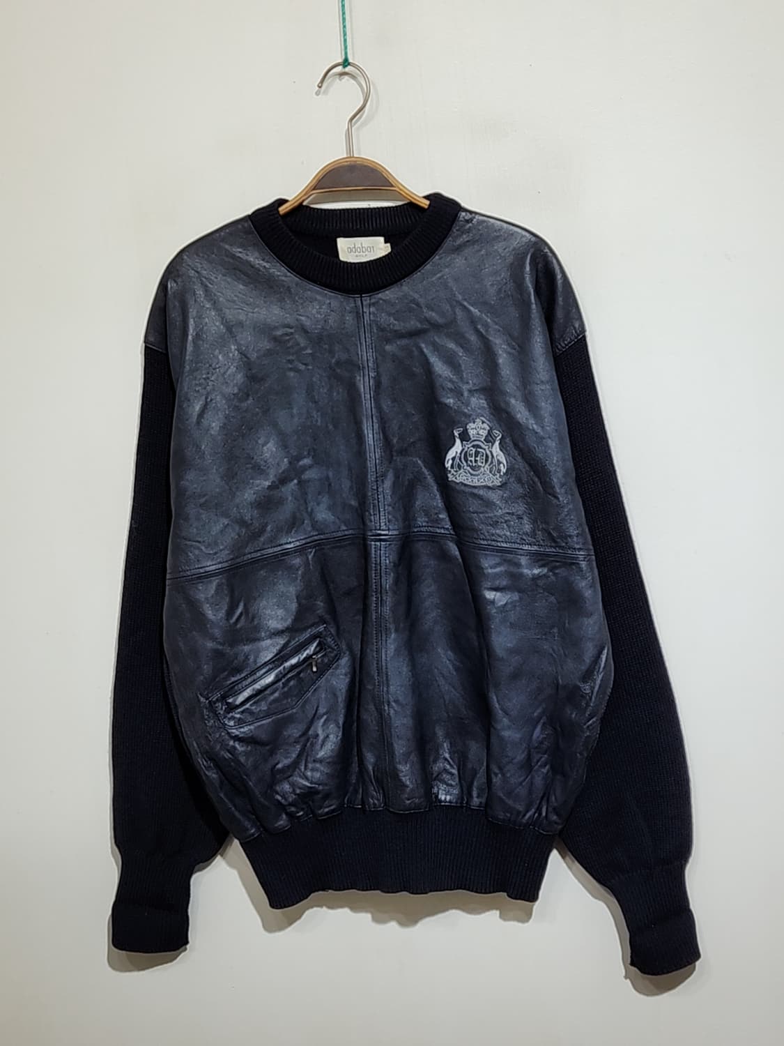 (XL) 아다바트 니트 진곤색 골프웨어 스웨터 라운드  상품이미지1