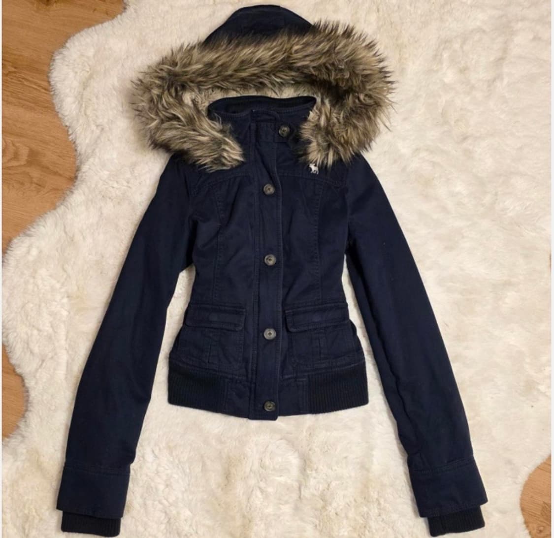 아베크롬비 y2k 울프죠 봄버자켓 상품이미지1