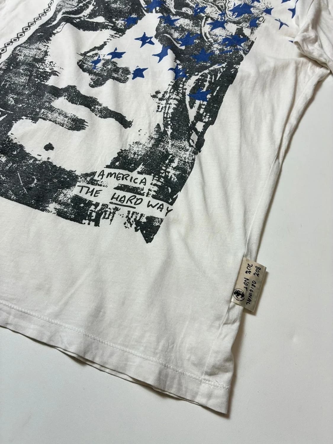 디젤 00's Y2K 옴므 펑크 프린팅 반팔 티셔츠 PN9053 상품이미지4