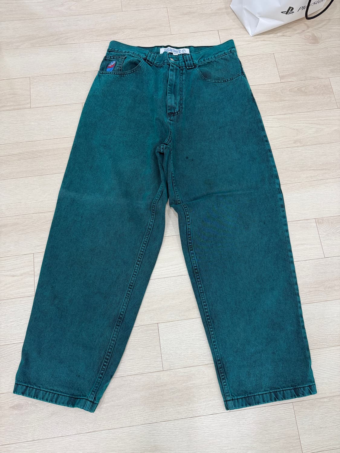 폴라스케이트 빅보이진 구버전 틸블랙 팝니다. 상품이미지1