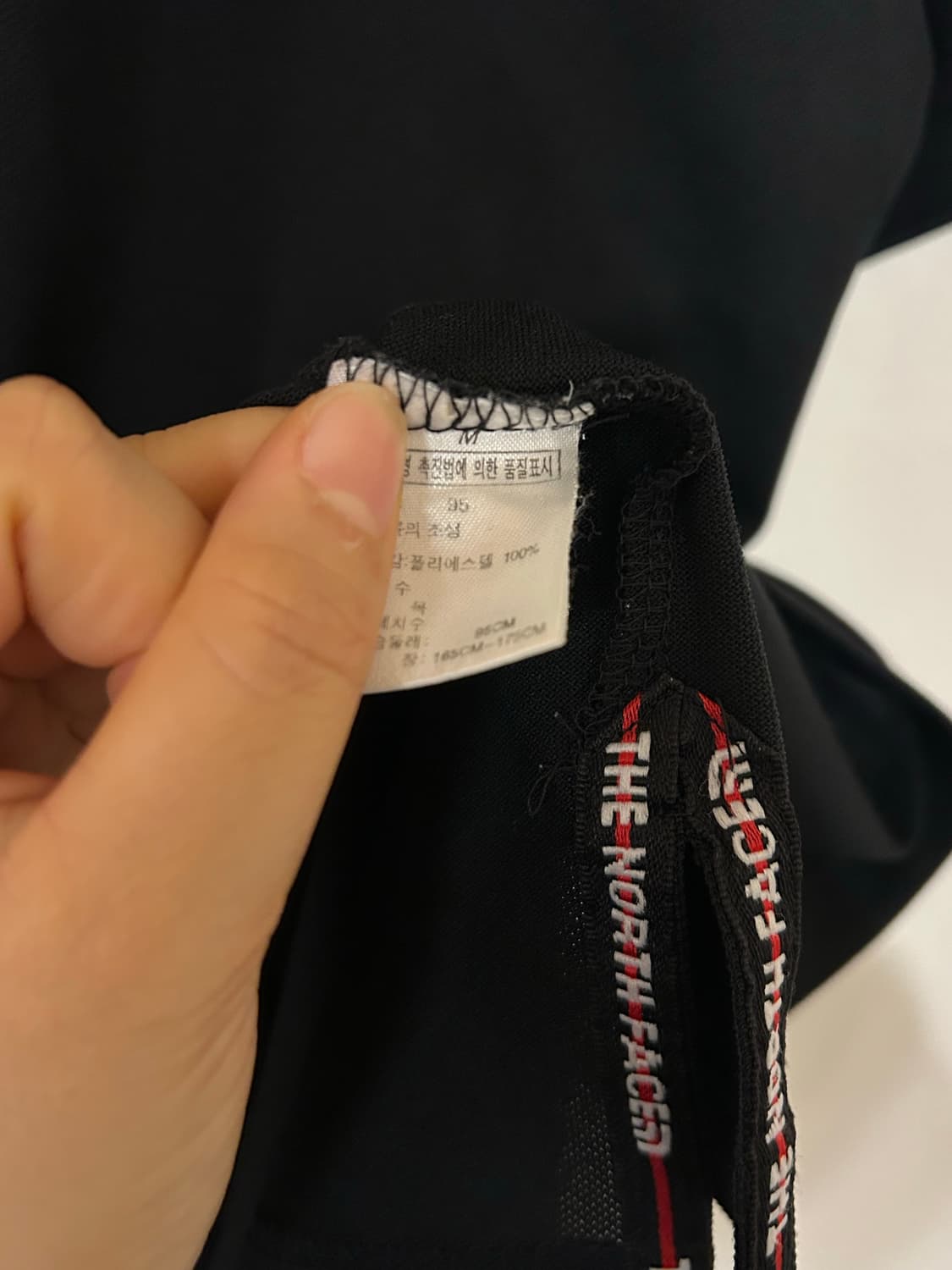 노스페이스 남성 카라티 블랙 M(95) 상품이미지4