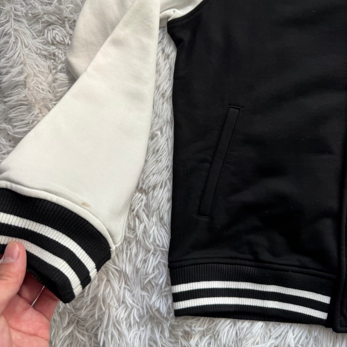 SHINCHAN 일본빈티지 짱구 블루종 바시티 자켓 짱구자켓 m 95 상품이미지8