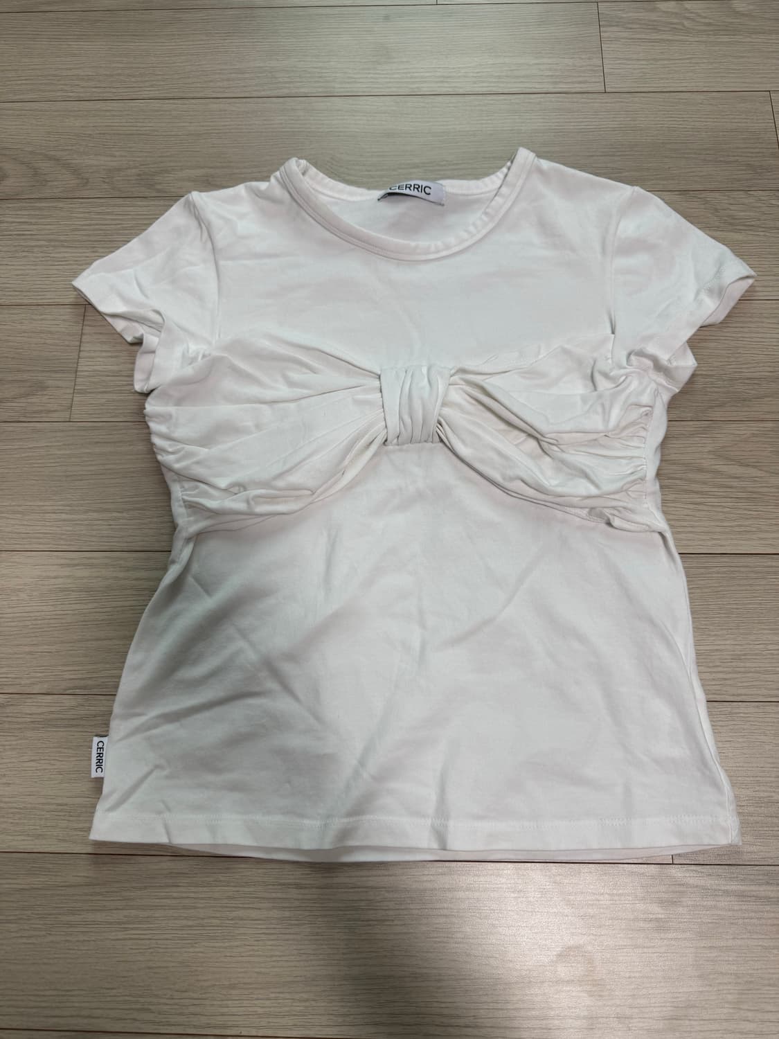 세릭 리본 노티드 탑 상품이미지2