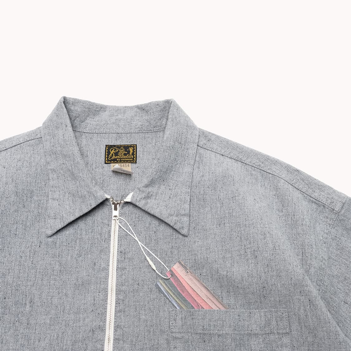 30's half zip baseball shirt 상품이미지3