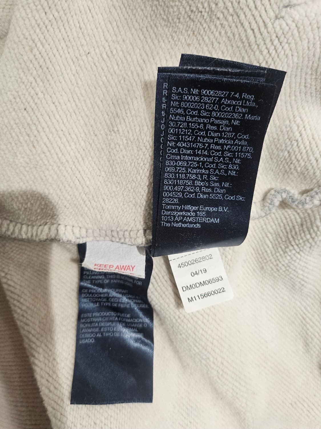 (시드니현지구입)타미진스 로고패치 기모후디 S (헤더그레이) 상품이미지10