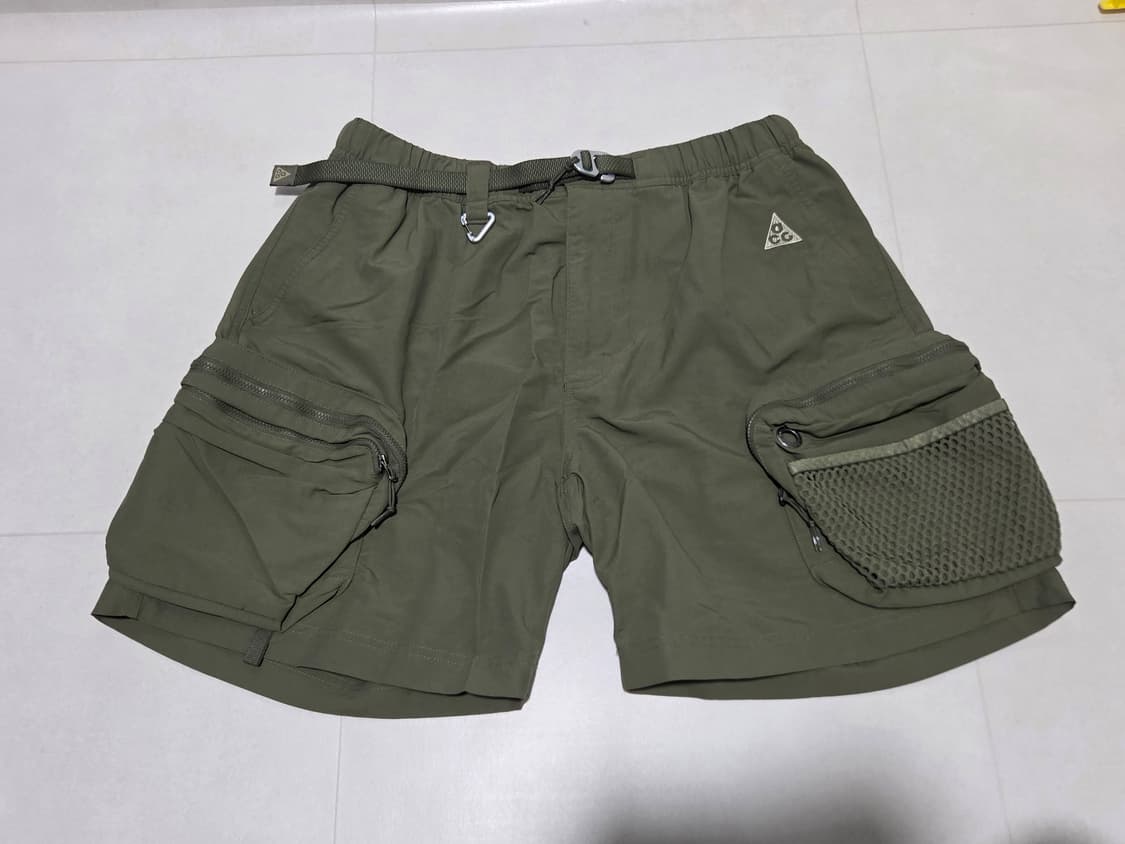 나이키 ACG 스노우그래스 카고 쇼츠 올리브 상품이미지1
