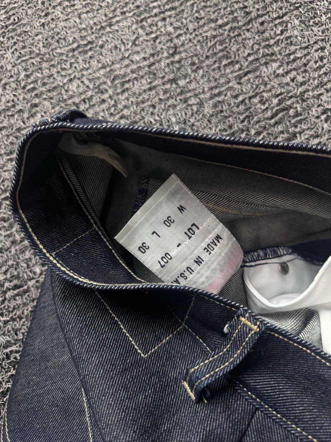 리바이스 USA 오리지날 엔지니어드진 생지 데님 팬츠 1385 상품이미지4