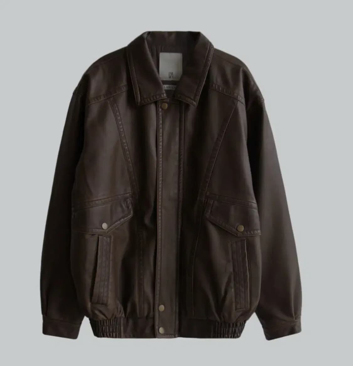 [라룸] 나스본딩레더블루종 브라운 상품이미지2