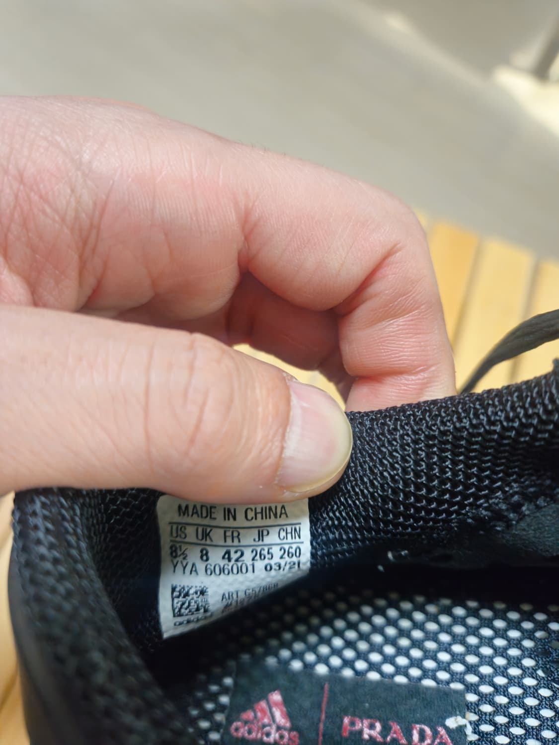 Adidas x Prada A+P Luna Rossa 21 Black  상품이미지3