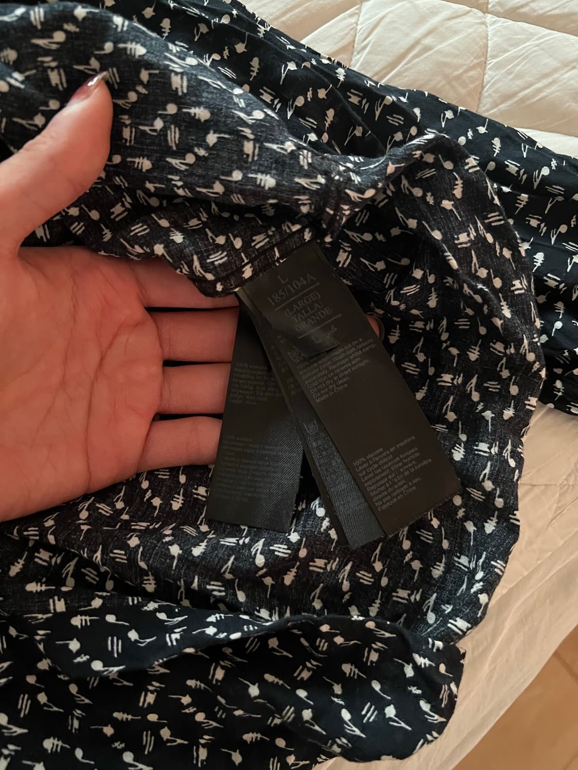 All saints 풀음표 셔츠 상품이미지3