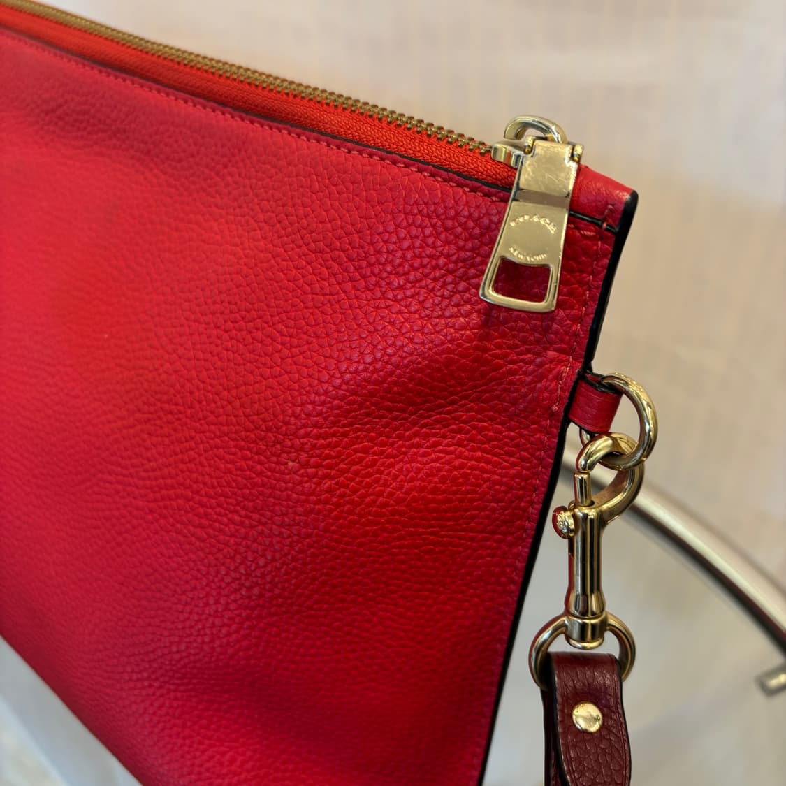 정품 코치 스트랩 클러치백     상품이미지5