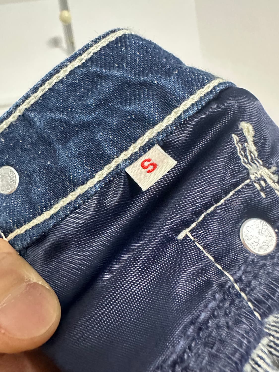 리바이스 신치백 데님 스커트 상품이미지3