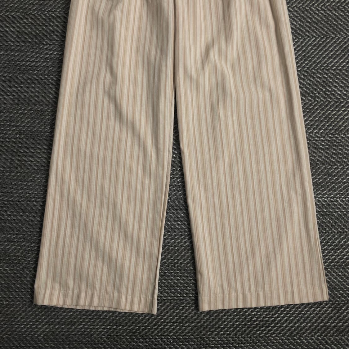 빈티지 스트라이프 와이드 우븐 트랙팬츠o 2909 상품이미지2