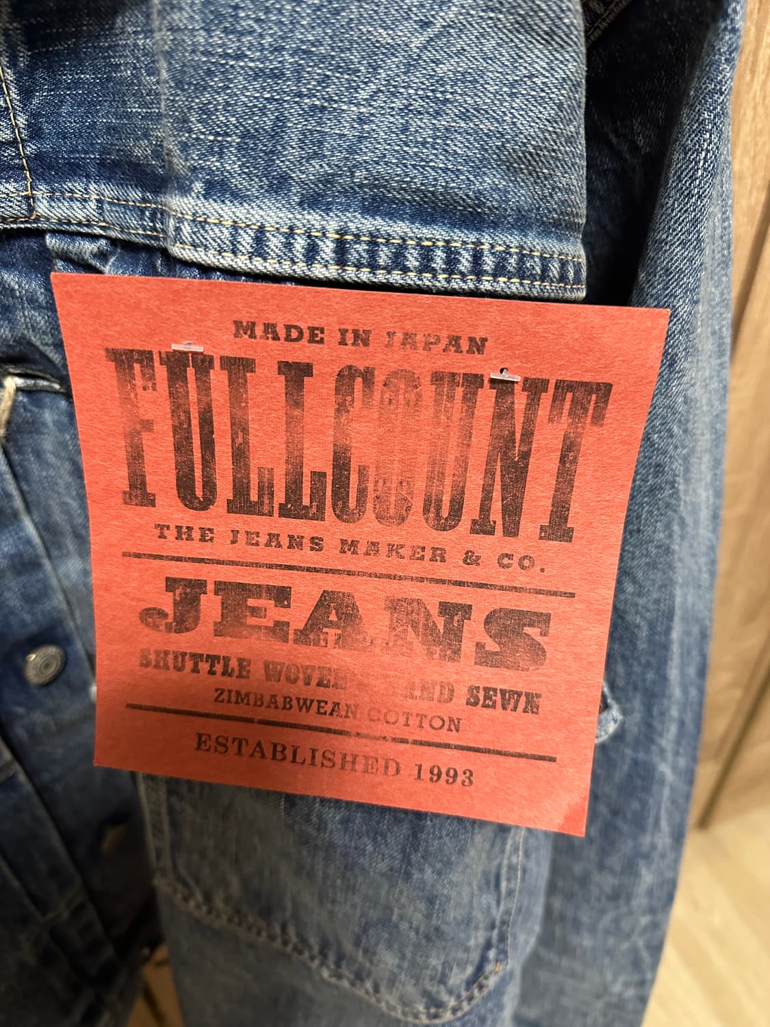 풀카운트 다트포드 2세대 2978-2102 46사이즈 판매합니다 상품이미지3