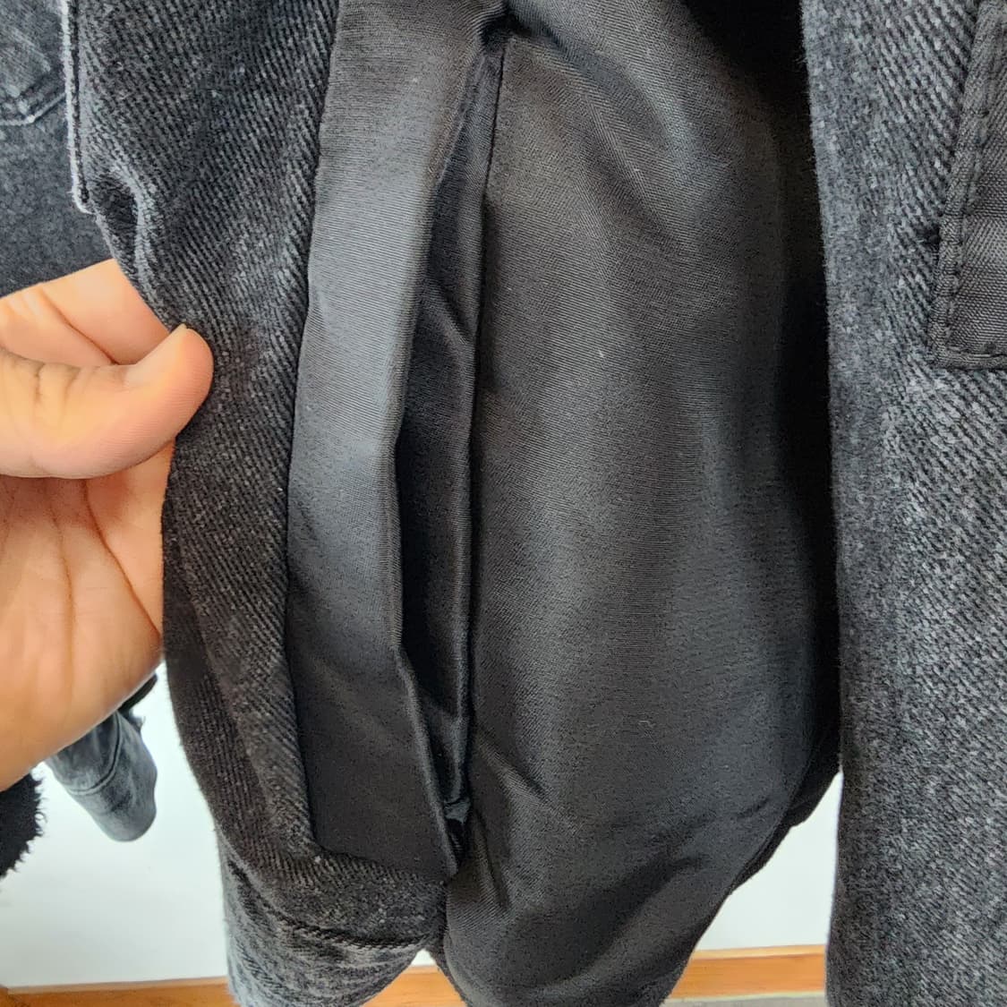 사카이 디자인 블랙 데님 자켓 상품이미지7