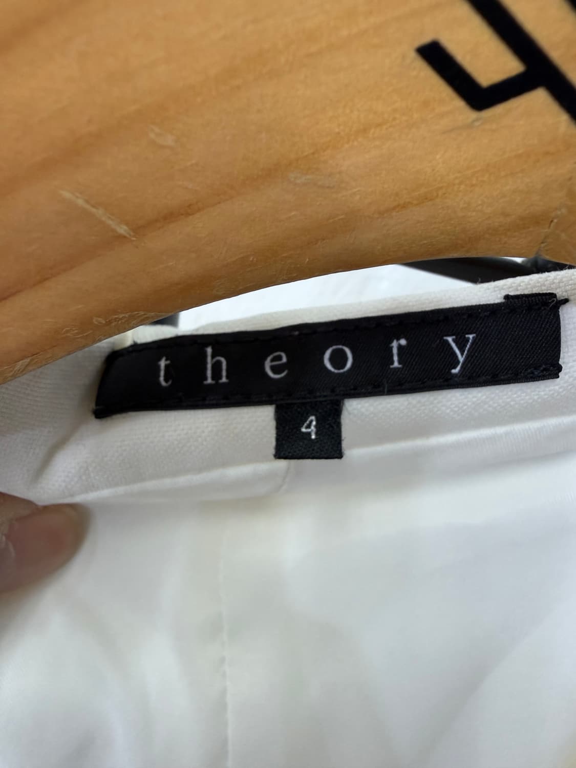 정품) 띠어리 여성 화이트 블레이저 자켓 4(55) 상품이미지6