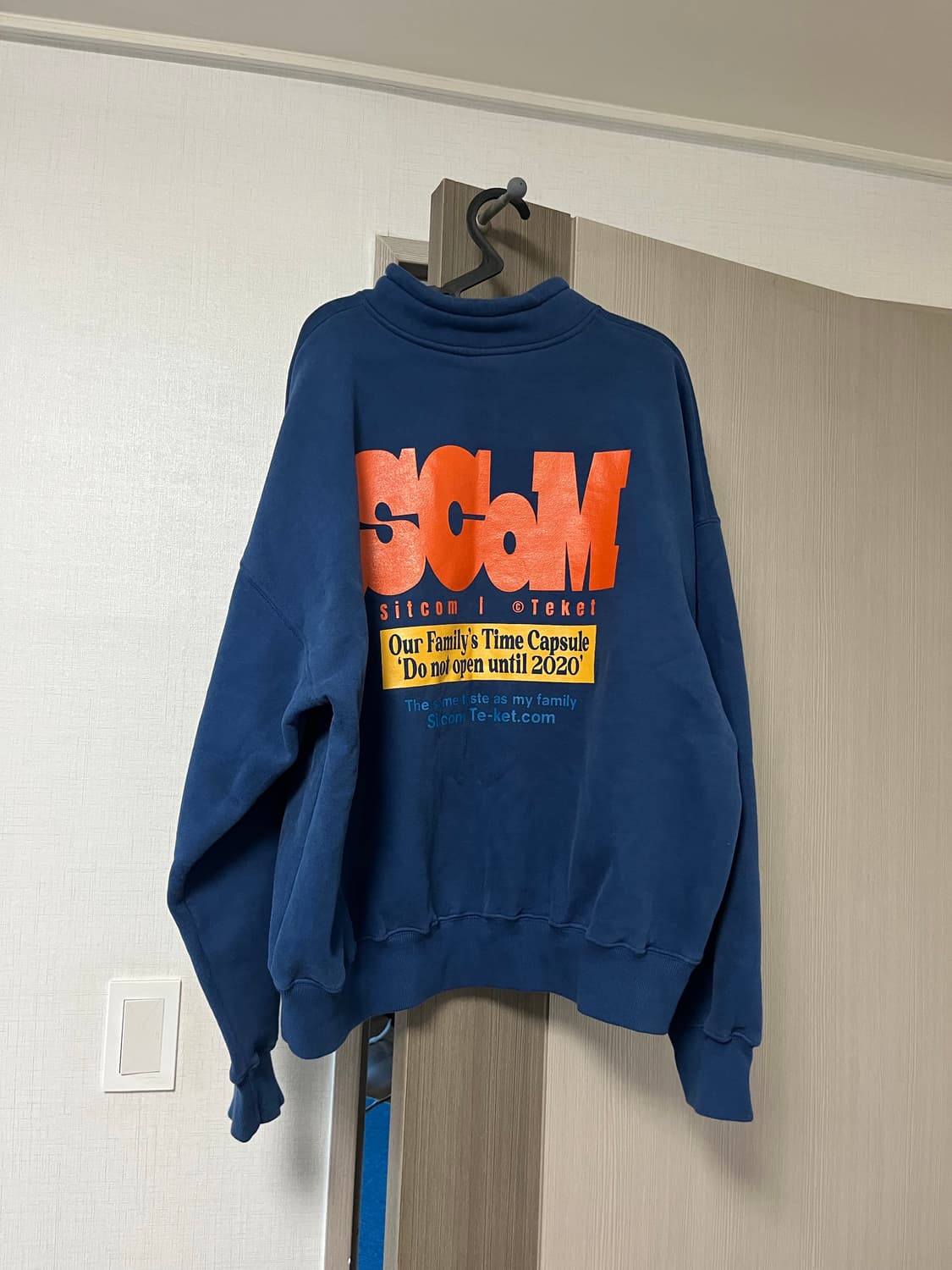 테켓 하프집업 맨투맨 상품이미지3