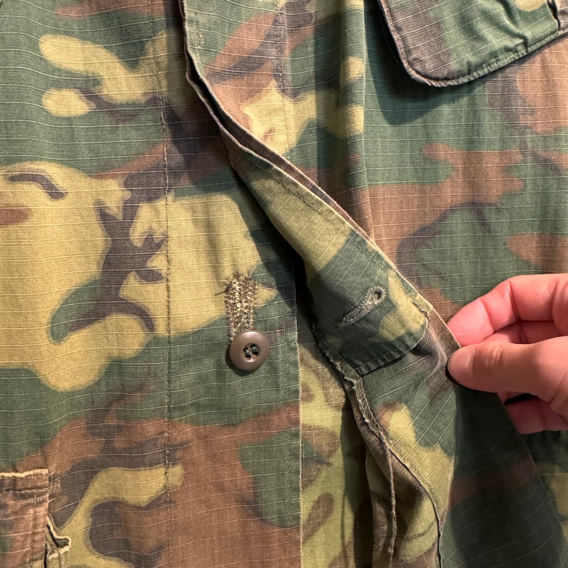 60s 미군 ERDL 정글퍼티그 자켓 M/R  상품이미지7