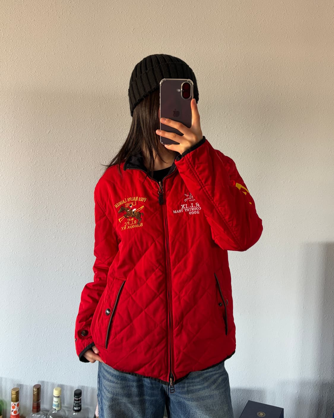 [M]폴로 랄프로렌 리버시블 폴리쉘 퀼팅 자켓 상품이미지2