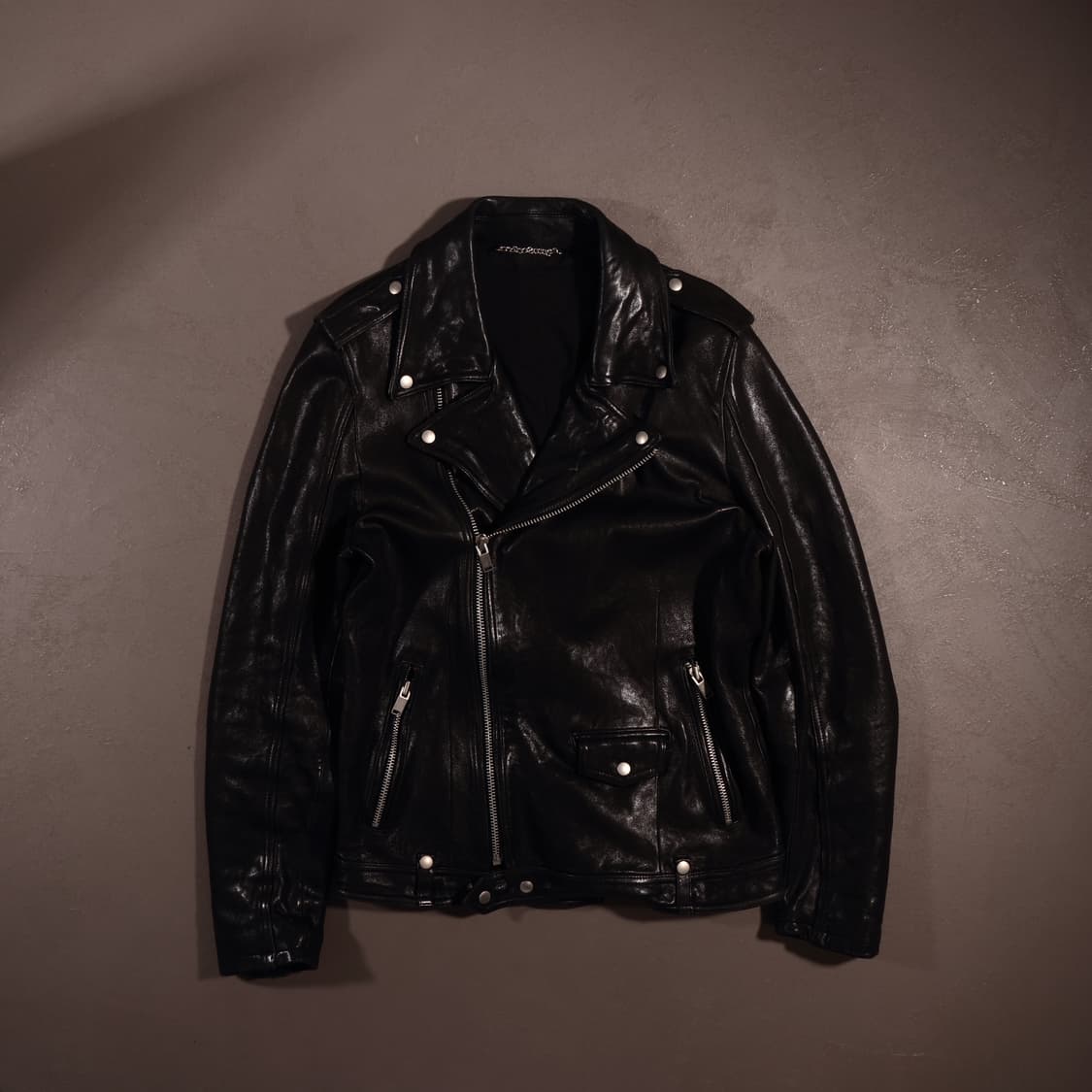 90s 빈티지 레더 라이더 자켓  상품이미지1