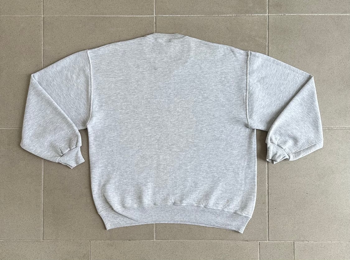 90s 빈티지 러셀 스웻셔츠 밝은그레이 XL USA 상품이미지2