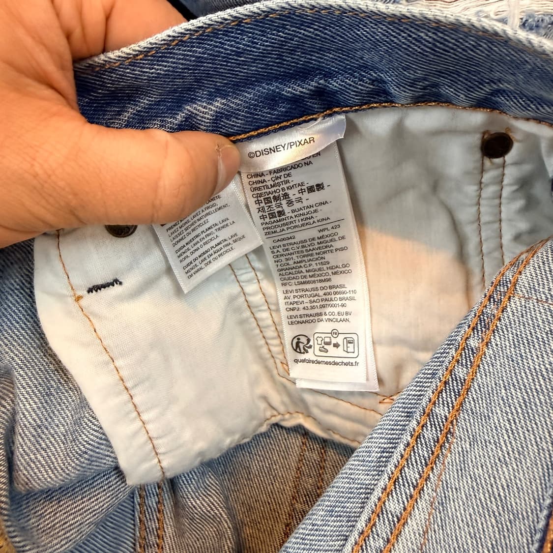 리바이스 토이스토리 568 루즈핏 패치워크 34x32 35 상품이미지9