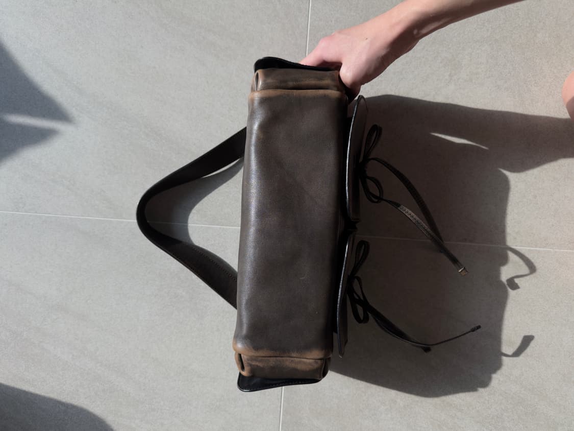 아크네 멀티포켓 유즈백 브라운 상품이미지5