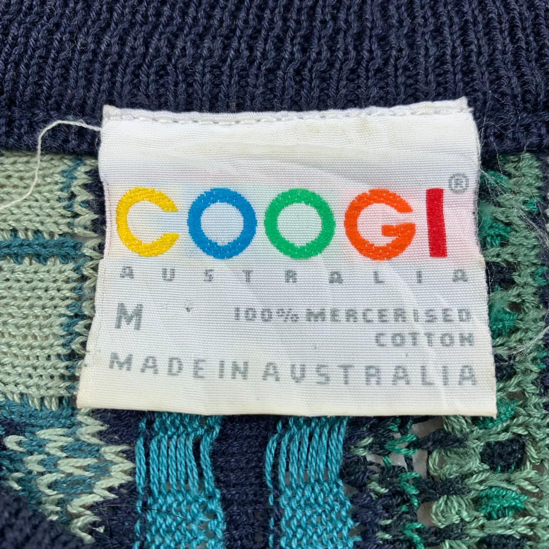 쿠지 머서라이즈드 코튼 핸드메이드 케이블 니트 상품이미지5