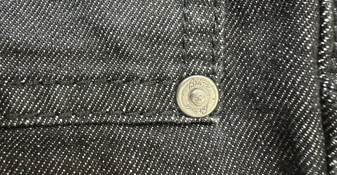 브리오니 스트레이트 블랙 워싱 데님 팬츠 32 상품이미지4