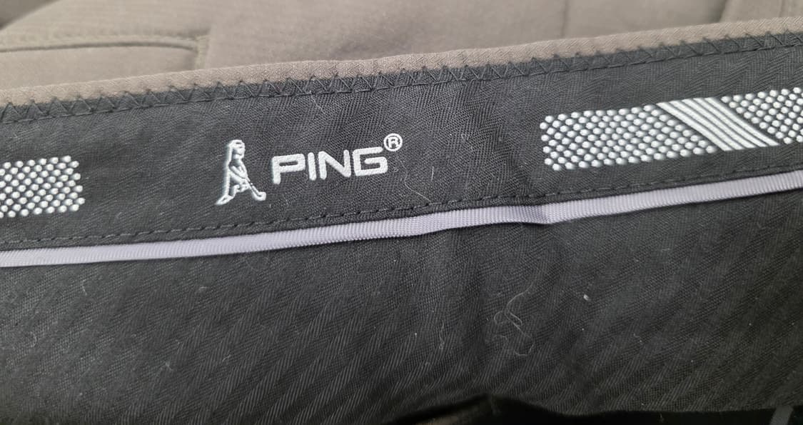 PING 핑 골프 남자 얇은기모바지.  싸이즈35 상품이미지6