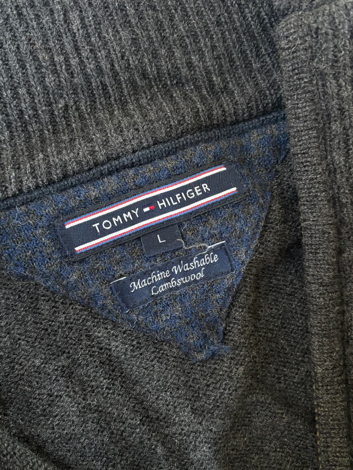 타미힐피거 니트 집업 상품이미지4