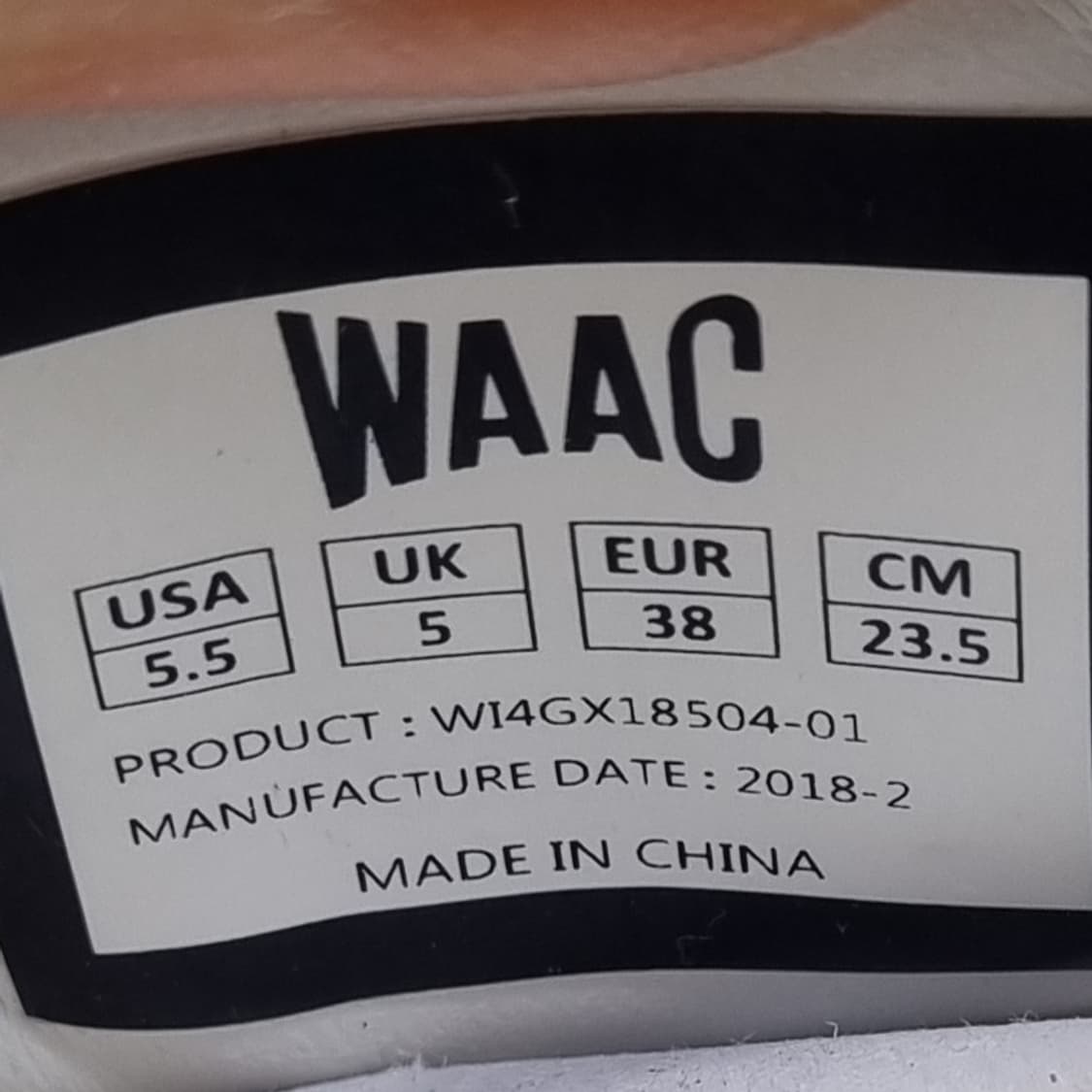 WAAC 왁 여성골프화235  상품이미지6