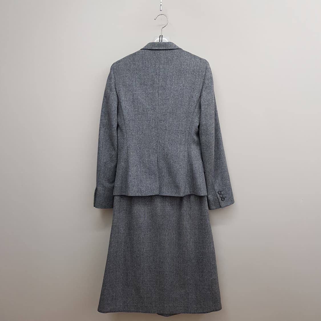 막스마라 울 블렌드 클래식 싱글 자켓  스커트 셋업 34사이즈 상품이미지2