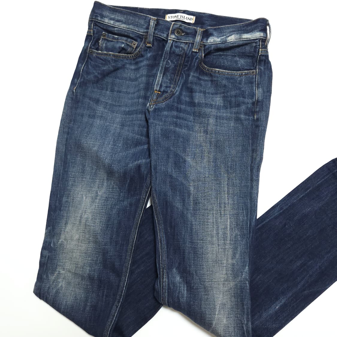 스톤아일랜드 워시드 SL 데님 팬츠 상품이미지5