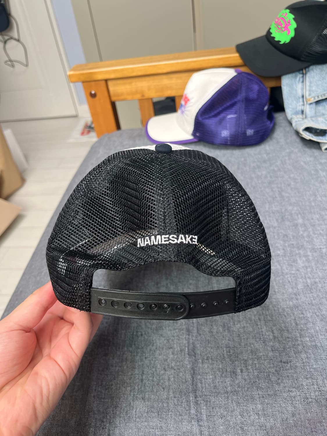 네임세이크 트러커 캡  상품이미지3