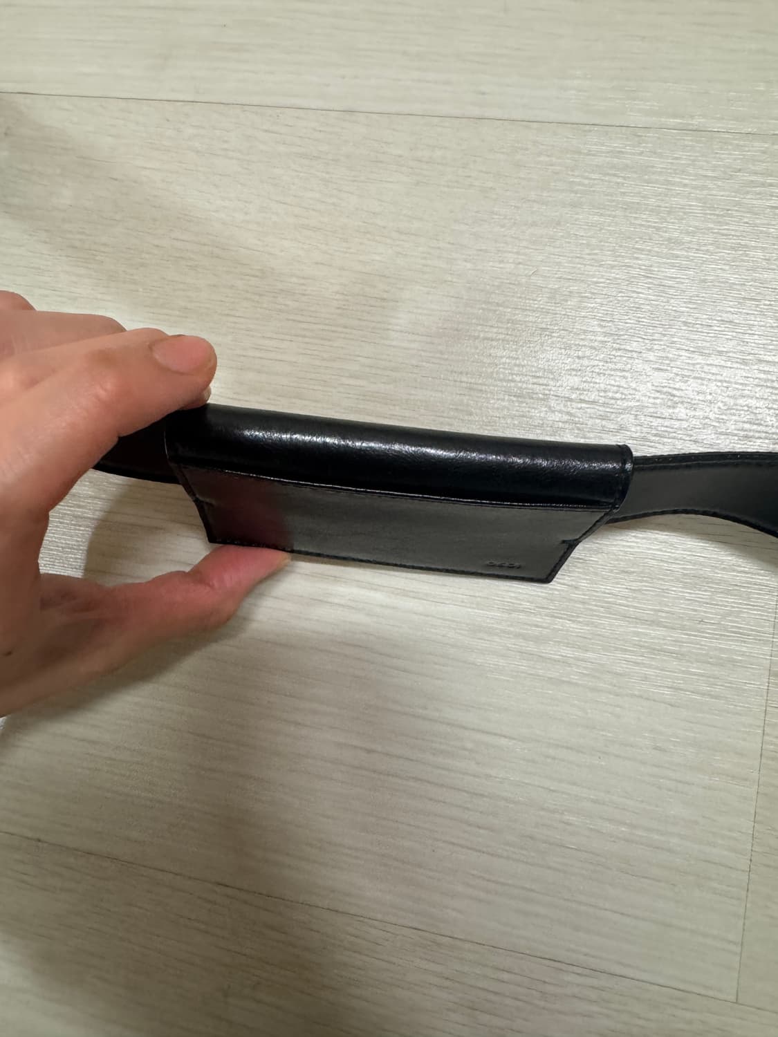 OSOI 오소이 POCKET BELT [WASHED BLACK] 상품이미지7