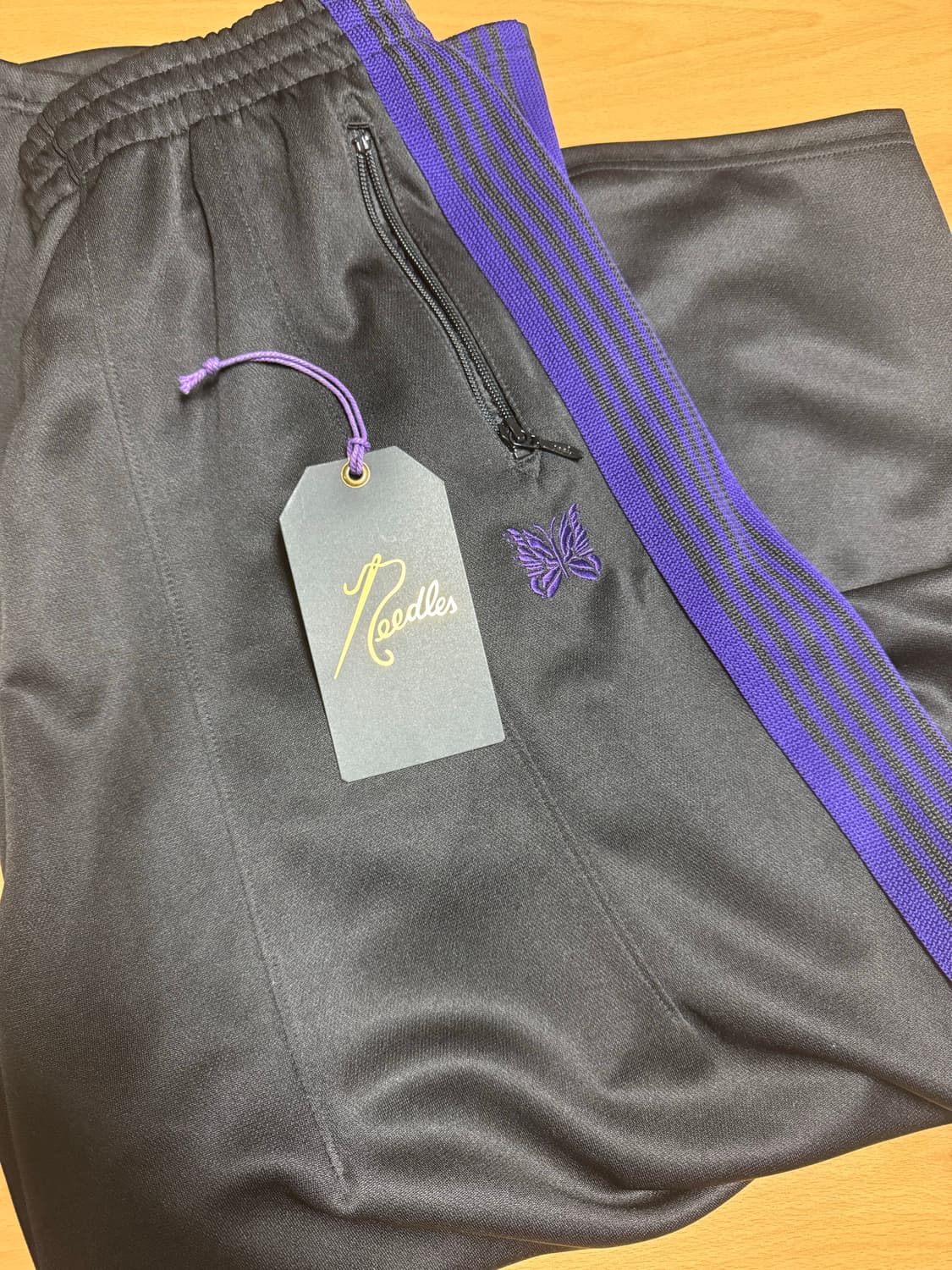 니들스 x 비버 hd 트랙팬츠 검보 상품이미지2