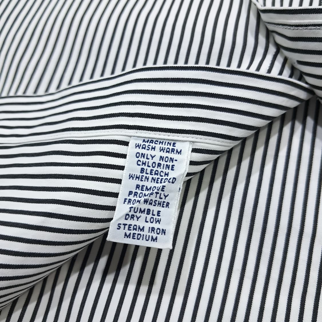 CL941 L 폴로 90s 클래식핏 모던 스트라이프 네이비 셔츠 상품이미지5